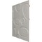 Ekena Millwork 19 5/8in. W x 19 5/8in. H Felix EnduraWall Decorative 3D Wall Panel Covers 2.67 Sq. Ft. WP20X20FECAC - alternate 2